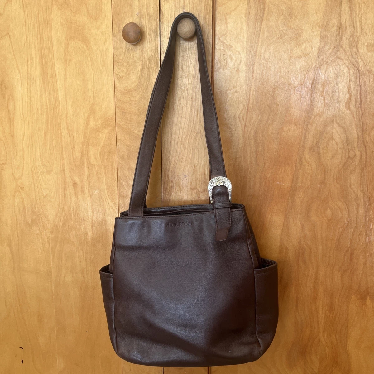 Nina Ricci Gaby Top Handle Bag in Black Pebbled Leather Le Bal Bag Large in Black - Nina Ricci main image 2