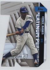 2021 Topps Topps Platinum Players Die-Cuts Ernie Banks #PDC-24 HOF 05k6