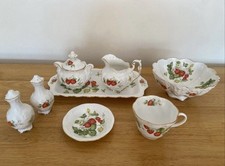 Queens Rosina Bone China - Virginia Strawberry Set