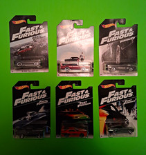 Hot Wheels Fast & Furious 1969 Dodge Charger Daytona 1:64 Diecast Black Unopened