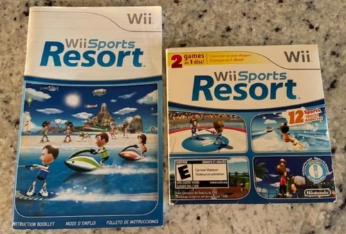 New ListingWii Sports & Wii Sports Resort 2 in 1 Combo (Nintendo Wii, 2009) W/Both Manuals