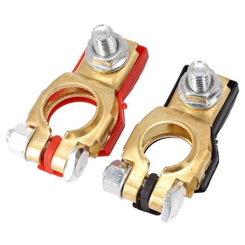 Borne Batterie Positive + Négative Bateau Pince Clip Connecteur pour ...