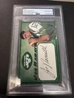 Joe Namath Jets HOF Signed Cut PSA/DNA 10 AUTO