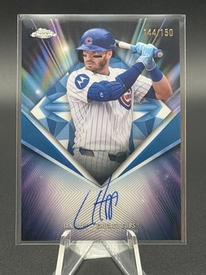 2026 Topps Chrome Baseball Ian Happ Chicago Cubs 75th Diamond Auto #75D-IH /150