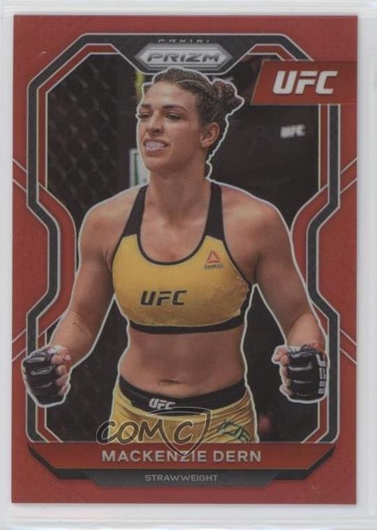 2021 Panini Prizm UFC Red Prizm 168/275 Mackenzie Dern #76 07mp