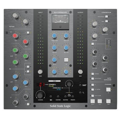 SSL UC1 Hardware Plug-in Controller for Native Channel Strip 2, Bus Compressor 2