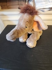 Jungle Book Hathi Jr Baby Elephant 14" Plush Bean Bag Feet Soft Disney Store Toy