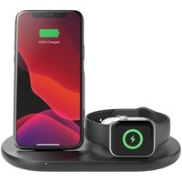 Belkin Boostcharge 3-In-1 Wireless Charger LadegeräT Black FüR Apple Ladestation