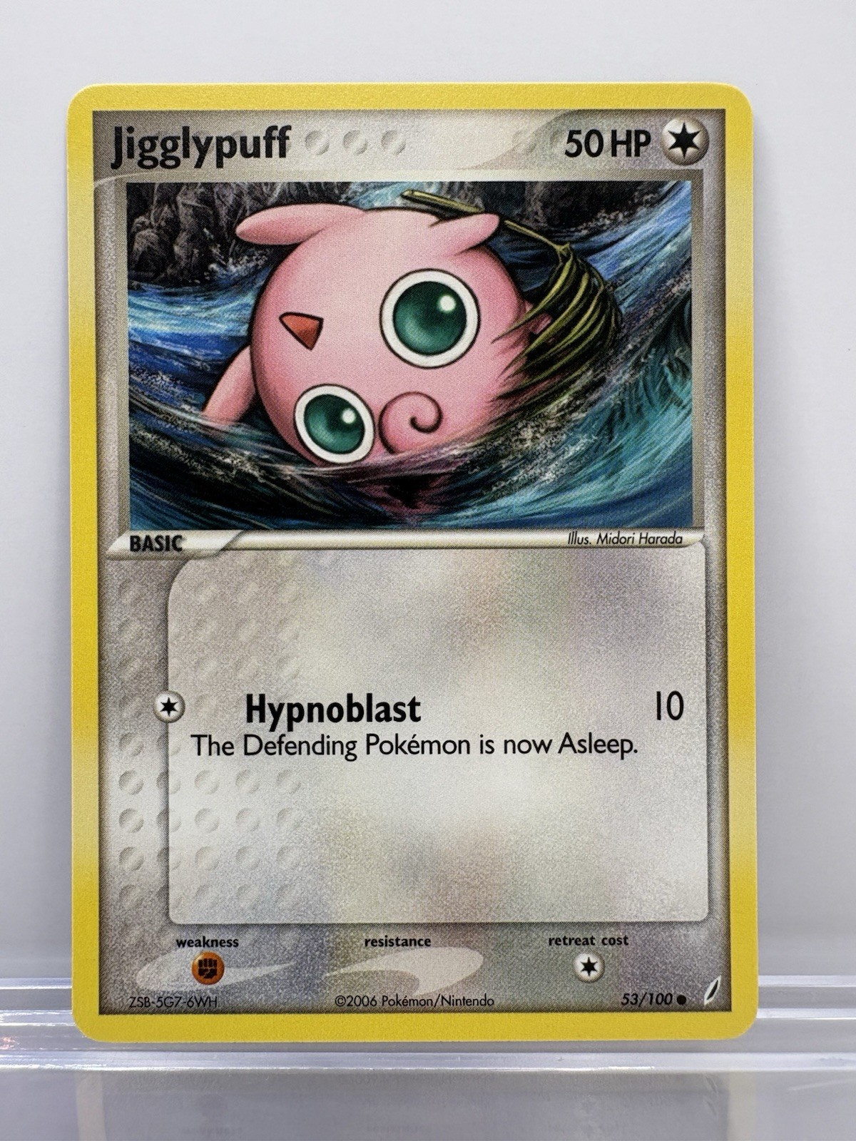 Jigglypuff 53/100 Crystal Guardians Regular NM