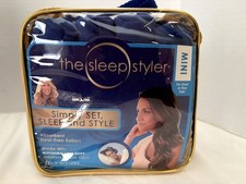 As Seen On TV The Sleep Styler 3 inch Hair Curling Rollers - Blue 12 Piece