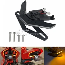 Rear Fender Eliminator Kit W/ Turn Signal Lights For Ducati Panigale V4 V4S 2025