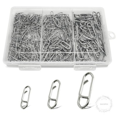 200Pcs Fishing Power Speed Clips, Upgraded Stainless Steel Quick Change Fishing