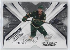 2022-23 SPx Radiance F/X Rookies 243/549 Matt Boldy #RFX-73 0z69
