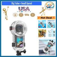 Insta360 X5 Waterproof Dive Case 60m/196ft Underwater Housing Protective Shell