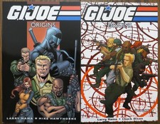 GI JOE ORIGINS Vol 1 & 2 TP TPB Scarlett Snake Eyes Duke Larry Hama IDW NEW NM