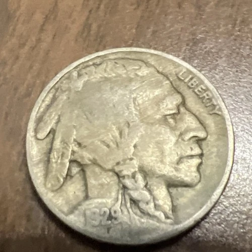 1929 Buffalo Nickel Full Date, Actual Coin, GoodDeal Checkout All My Buffaloes