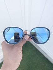 NEW Ray-Ban Scuderia Ferrari Metal RB3674-M 3674 Blue Flash Size 51/21