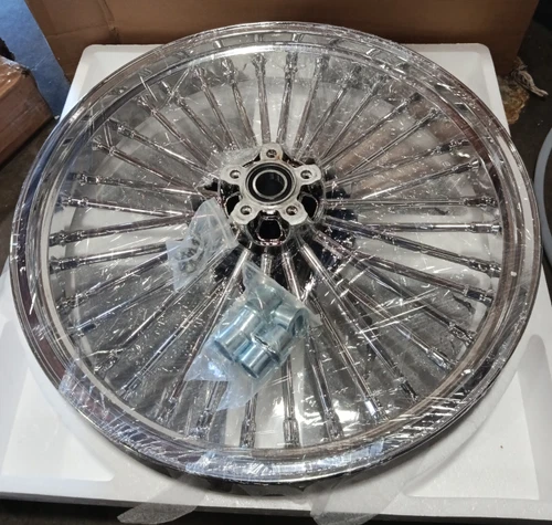 Touring Bagger 21x3.5 Fat Spoke Front Wheel for Harley Touring FLHT FLHR 00-07