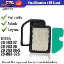 Air Filter For Kohler 20 083 06-S 20-083-02S SV470-SV620 2008302 15-22hp engines