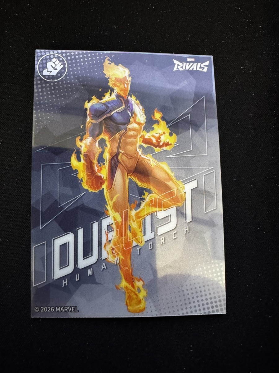 2026 Card Fun Marvel Rivals Eternal Glory - Duelist - Human Torch