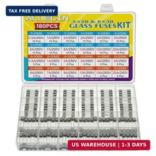 24 Values 250v Fast Blow Glass Fuses Assortment Kit 0.5a 1a 2a 3a 4a 5a 6a 7a 8a 24 Values 250v Fast Blow Glass Fuses Assortment Kit 0.5a 1a 2a 3a 4a 5a 6a 7a 8a