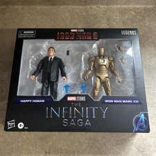 Marvel Legends Infinity Saga IRON MAN 3 HAPPY HOGAN 2pk Target Exclusive Disney
