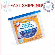 Arm  Hammer Fragrance Free Refillable Moisture Absorber and Odor Eliminator 14