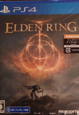 ELDEN RING 2022 Playtation 4 PS4 JPN New Sealed