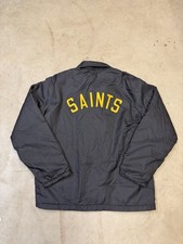 60  s Pla-Jac Dunbrooke New Orleans Saints Fur Lined Jacket Size M DESCRIPTION