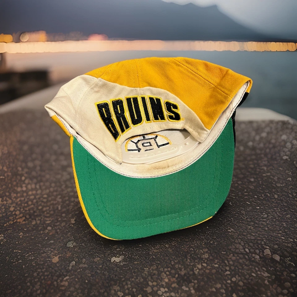 Boston Bruins Two-tone Wrap-around Snapback Hat From American Needle Company - Image 3 of 4
