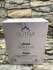 SUTRA Beauty Travel Size Blow Dryer Marble 1000 Watt Lightweight NEW