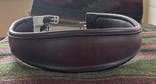Size 50 "New England Rider" Padded Contoured Leather Girth