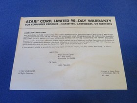 Asteroids (Atari 7800, 1986) CX7802* COMPLETE IN BOX* CIB*