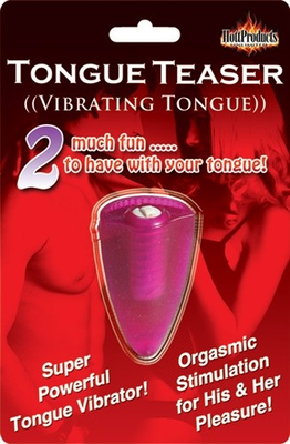 #ad Hott Products Tongue Teaser Vibrating Vibrator Magenta Hp Htp2225 $10.86
