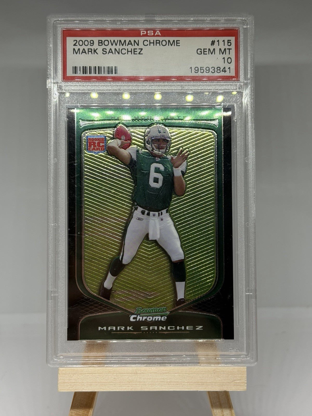Mark Sanchez Bowman Chrome #115 Base