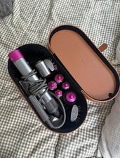 Dyson Airwrap Hair Styler Set w/ Barrel  Brush Attachments  Storage Case