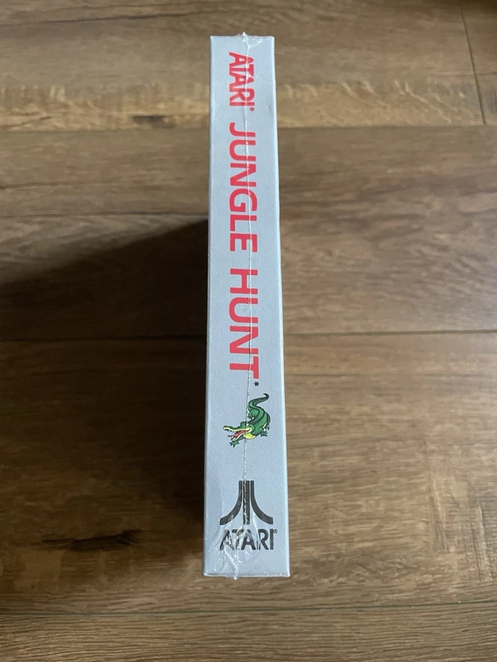 NEW FACTORY SEALED W/CRUSHED BOX JUNGLE HUNT FOR ATARI 2600 USA NTSC - Image 3 of 4