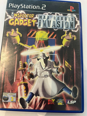 Inspector Gadget Sony PlayStation 2 PS2 Spiel getestet & voll funktionsfähig PAL | 00191