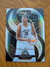 2025 WNBA Select Jonquel Jones White Premier Level 38/99