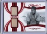 2025 Panini Flawless Baseball – Leo Durocher Dual Patches #DP-LD – Ruby /20