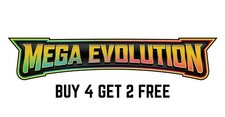 Pokemon TCG Mega Evolution Singles/ Reverse Holo/ Holos BUY 4 GET 2 FREE (DESC)