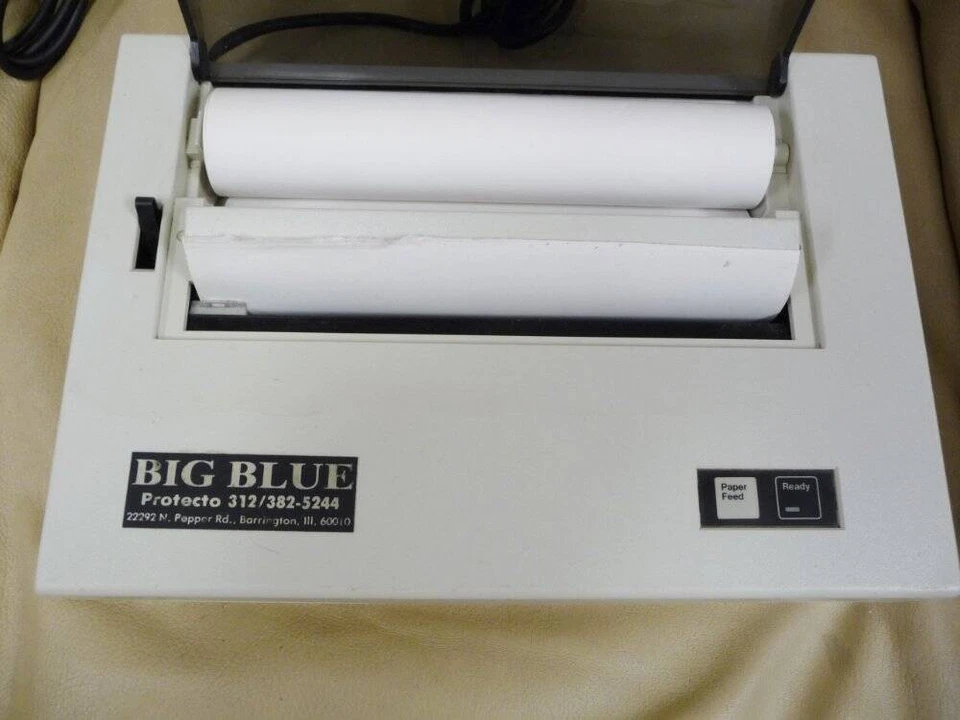 Impressora Térmica Vintage IBM PC Commodore 64 Protecto Big Blue 5181001 - Imagem 3 de 4