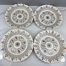 Lot of 4 VTG Spode Copeland Florence Pattern England Dinner Plates 10-1/2"