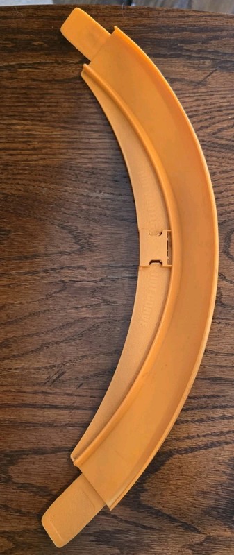 Vintage 1968 HOT WHEELS ~ HOT TURN Banked Curve Track Section HOT CURVE