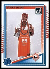 2025 Panini Donruss WNBA - Rated Rookie Saniya Rivers #92 (RC)