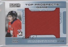 2014-15 ITG Heroes and Prospects Top Game Used Jersey Blue 2/60 Yakov Trenin 1z9