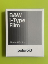 Polaroid Black  White B W 8x i-Type itype Instant Film Photos - New Sealed