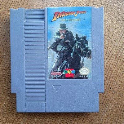 Indiana Jones and the last Crusade Ubisoft version Selten Rarität NTSC-U