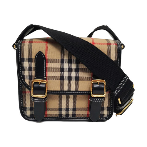BURBERRY Vintage Crossbody bags Cloth Camel Free Shipping | Duties Paid