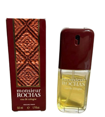 Discontinued ROCHAS Monsieur Rochas Eau de Toilette 50ml Eau de Cologne vintag